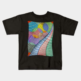 Zentangle art D:1 Kids T-Shirt